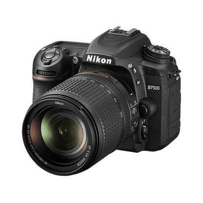 Nikon D7500 20.9MP DSLR Camera (18-140 mm Lens, 23.5 x 15.7 mm Sensor, Game Changing Resolution)