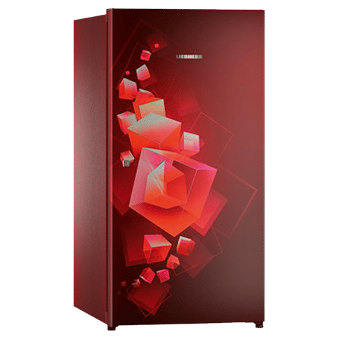 LIEBHERR 220 Litres 3 Star Direct Cool Single Door Refrigerator with Stabilizer Free Operation (DRC 2210 Comfort, Red Cubix)