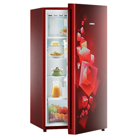 LIEBHERR 220 Litres 3 Star Direct Cool Single Door Refrigerator with Stabilizer Free Operation (DRC 2210 Comfort, Red Cubix)