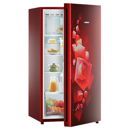 LIEBHERR 220 Litres 3 Star Direct Cool Single Door Refrigerator with Stabilizer Free Operation (DRC 2210 Comfort, Red Cubix)