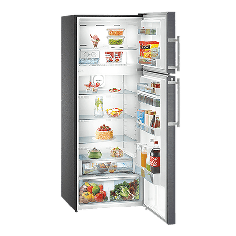 LIEBHERR 472 Litres 2 Star Frost Free Double Door Refrigerator with DuoCooling Technology (TDCS 4740-20, Cobalt Steel)