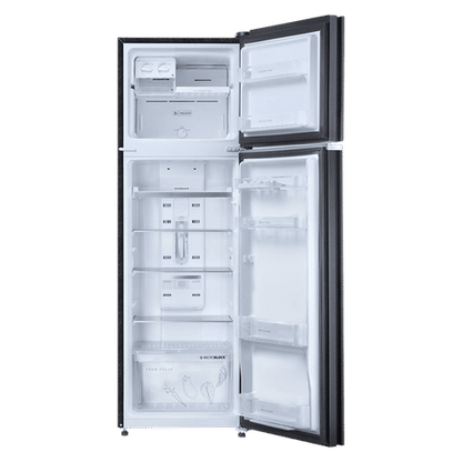 Whirlpool NeoFresh 292 Litres 2 Star Frost Free Double Door Refrigerator with 6th Sense DeepFreeze Technology (NEO 305GD PRM, Crystal Black)