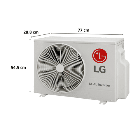 LG 4 in 1 Convertible 1.5 Ton 5 Star Dual Inverter Split AC with Dust Filter (Copper Condenser, LS-Q18ANZA)