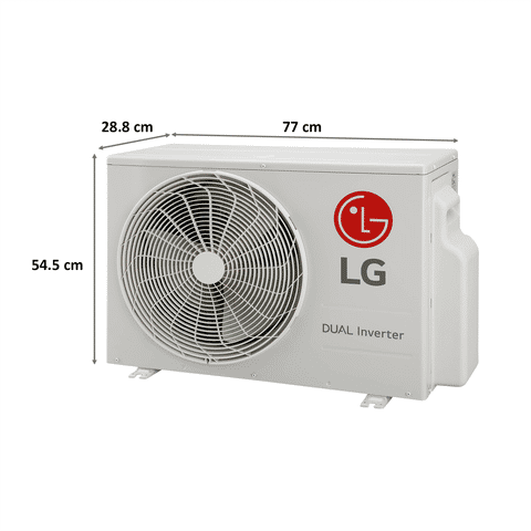 LG 5 in 1 Convertible 1.5 Ton 5 Star Dual Inverter Split AC with Dust Filter (2021 Model, Copper Condenser, MS-Q18FNZD)