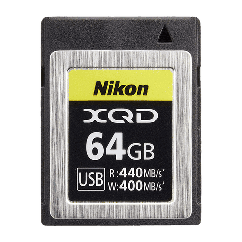 Nikon VWC00101 XQD 64GB Class 10 440MB/s Memory Card