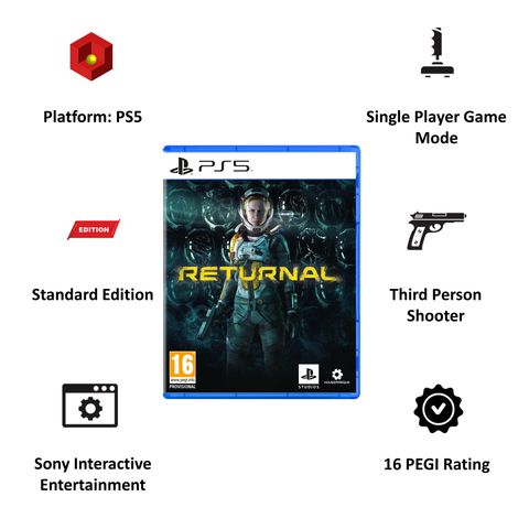 SONY Returnal For PS5 (Third Person Shooter, Standard Edition, PPSA-01285)