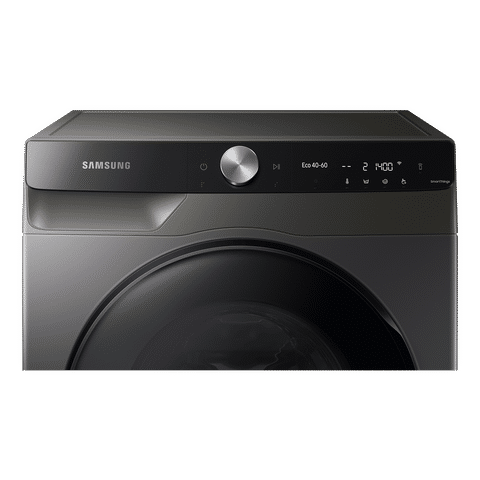 SAMSUNG 10.5/7 kg Inverter Fully Automatic Front Load Washer Dryer (WD10T704DBX/TL, AI Control Display, Inox)