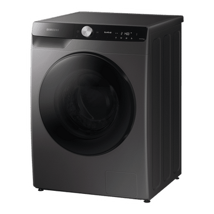 SAMSUNG 10.5/7 kg Inverter Fully Automatic Front Load Washer Dryer (WD10T704DBX/TL, AI Control Display, Inox)