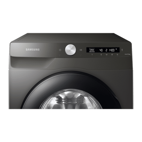 SAMSUNG 8 kg 5 Star Inverter Fully Automatic Front Load Washing Machine (WW80T504DAN/TL, AI Control Display, Inox)