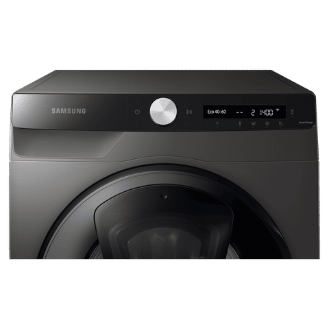 SAMSUNG 7 kg 5 Star Inverter Fully Automatic Front Load Washing Machine (WW70T552DAX/TL, AI Control Display, Inox)