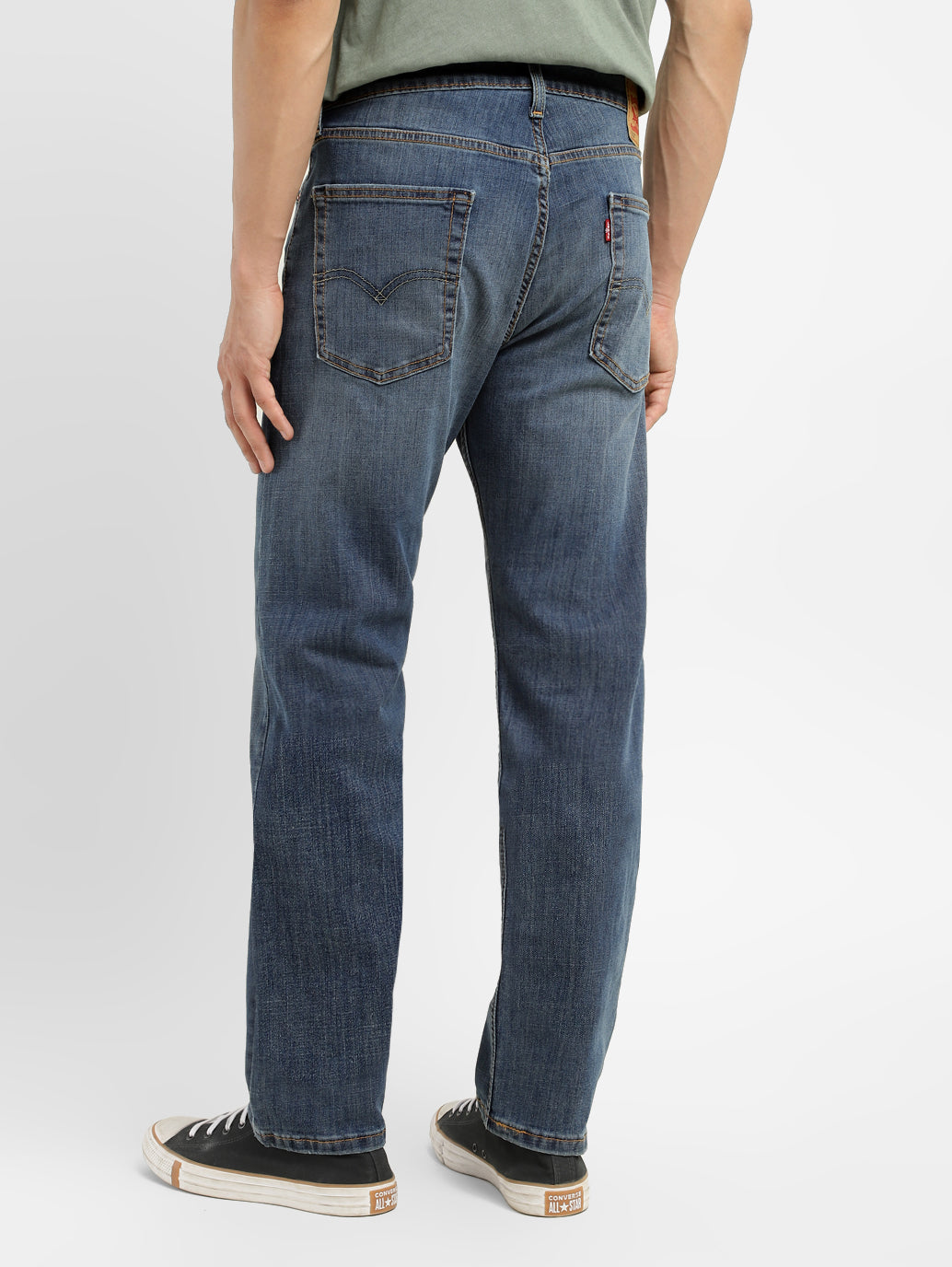 Men's 513 Blue Slim Straight Fit Jeans