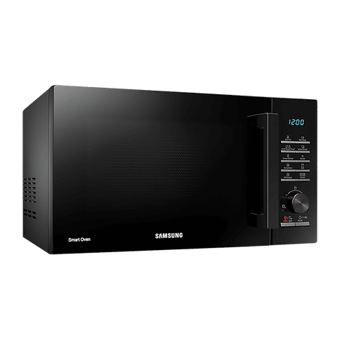 SAMSUNG 28L Convection Microwave Oven with Slim Fry Technology (Black)