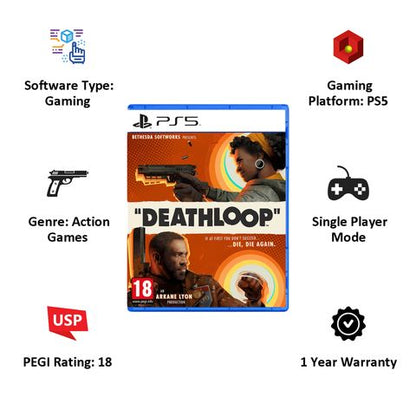 SONY Deathloop For PS5 (Action Games, Standard Edition)