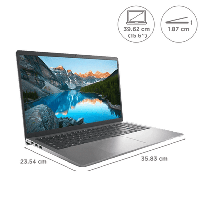 DELL Inspiron 3511 Intel Core i5 11th Gen (15.6 inch, 8GB, 512GB, Windows 10, MS Office, Intel UMA Graphics, FHD Display, Carbon Black, D560509WIN9S)