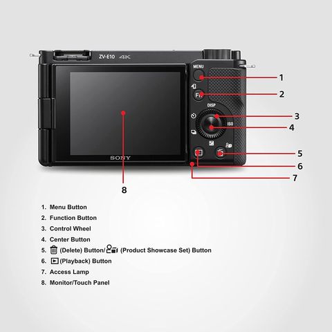 SONY Alpha ZV-E10L 24.2MP Mirrorless Camera (16-50 mm Lens, 23.5 x 15.6 mm Sensor, Vari-Angle Touch Screen LCD)