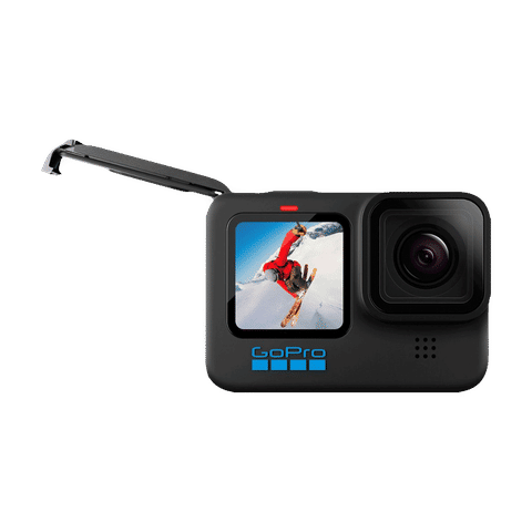 GoPro Hero10 5.3K and 23MP 60 FPS Waterproof Action Camera with Touch Screen (Black)