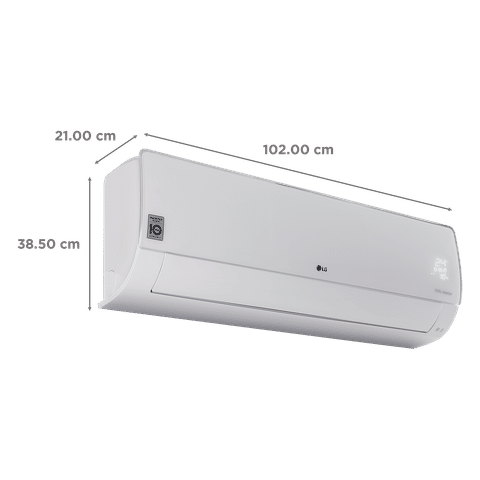 LG 6 in 1 Convertible 1.5 Ton 5 Star Dual Inverter Split Smart AC with HD Filter (2021 Model, Copper Condenser, PS-Q19APZF)