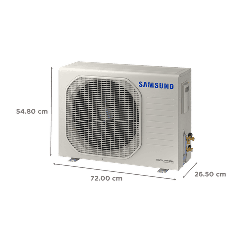 SAMSUNG Geo 5 in 1 Convertible 1.5 Ton 4 Star Inverter Split Smart AC with Tri Care Filter (Copper Condenser, AR18BY4ANWK)