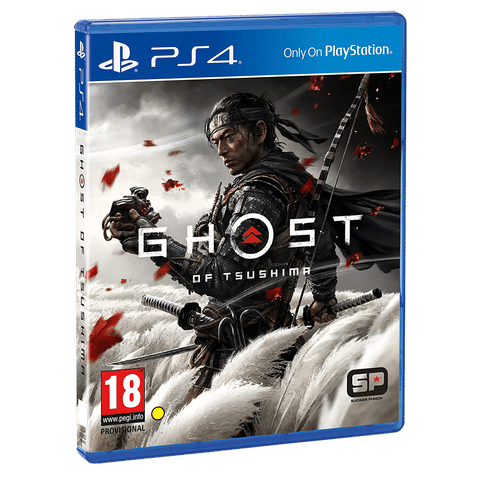 SONY Ghost of Tsushima For PS4 (Action-Adventure Games, Standard Edition, CUSA-13323/EXP)