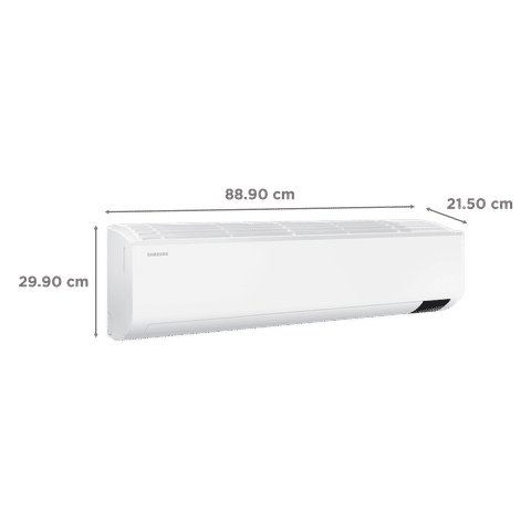 SAMSUNG 5 in 1 Convertible 1.5 Ton 4 Star Inverter Split AC with Durafin Ultra Cooling (Copper Condenser, AR18BY4ZAWKNNA)