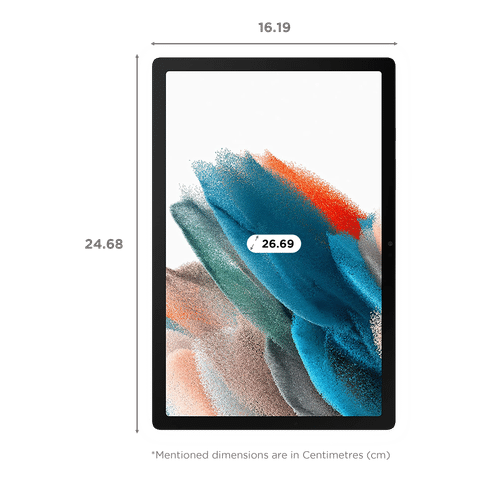 SAMSUNG Galaxy Tab A8 Wi-Fi+4G Android Tablet (10.5 Inch, 3GB RAM, 32GB ROM, Silver)