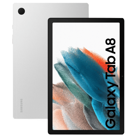 SAMSUNG Galaxy Tab A8 Wi-Fi+4G Android Tablet (10.5 Inch, 3GB RAM, 32GB ROM, Silver)