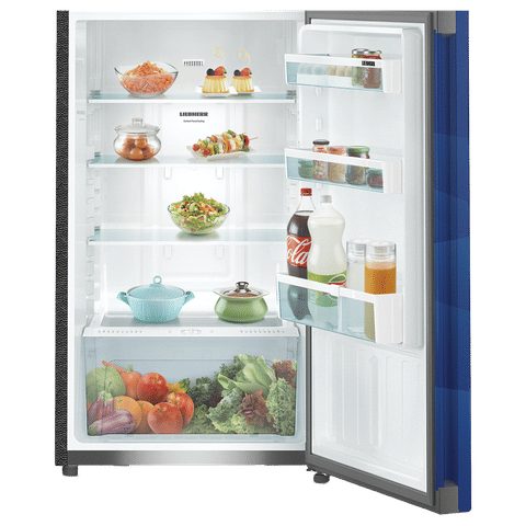 LIEBHERR 265 Litres 3 Star Frost Free Double Door Refrigerator with Forced Air Cooling (TCBL 2620, Blue Landscape)