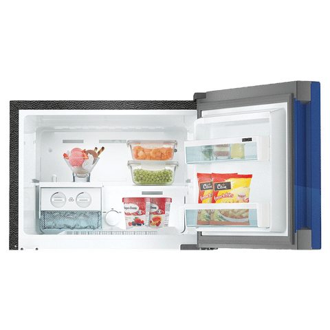 LIEBHERR 265 Litres 3 Star Frost Free Double Door Refrigerator with Forced Air Cooling (TCBL 2620, Blue Landscape)