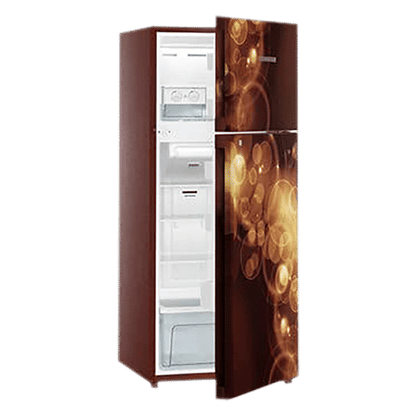 LIEBHERR 265 Litres 3 Star Frost Free Double Door Refrigerator with Central Power Cooling (TCBB 2620, Brown Bubble)