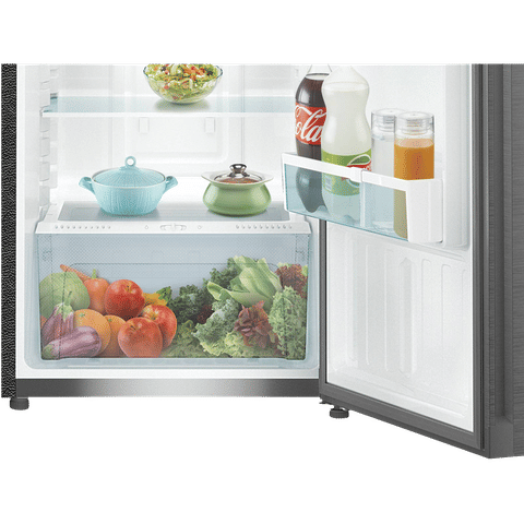 LIEBHERR 265 Litres 3 Star Frost Free Double Door Refrigerator with Forced Air Cooling (TCSL 2620 Comfort, Edelstahllook)