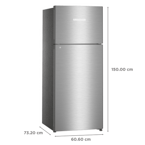 LIEBHERR 265 Litres 3 Star Frost Free Double Door Refrigerator with Forced Air Cooling (TCSL 2620 Comfort, Edelstahllook)