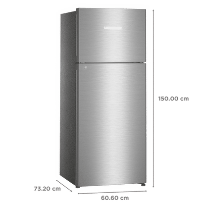 LIEBHERR 265 Litres 3 Star Frost Free Double Door Refrigerator with Forced Air Cooling (TCSL 2620 Comfort, Edelstahllook)