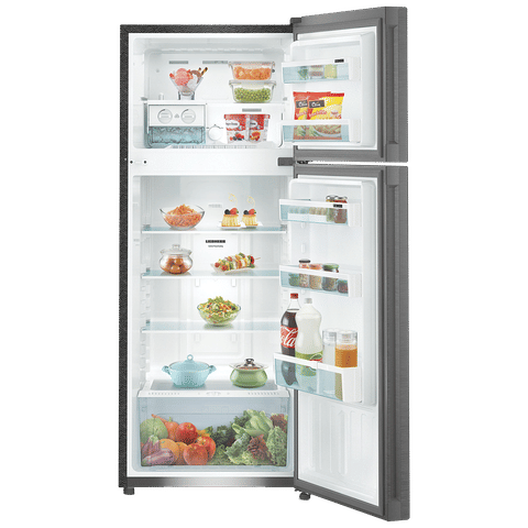 LIEBHERR 265 Litres 3 Star Frost Free Double Door Refrigerator with Forced Air Cooling (TCSL 2620 Comfort, Edelstahllook)