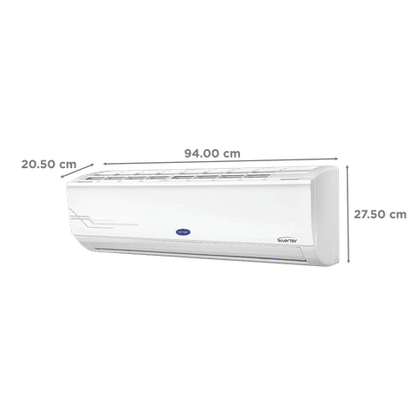 Carrier Ester CXI 4 in 1 Convertible 1.5 Ton 3 Star Flexicool Inverter Split AC with Auto Clean Function (2022 Model, Copper Condenser, CAI18ES3R30F1)