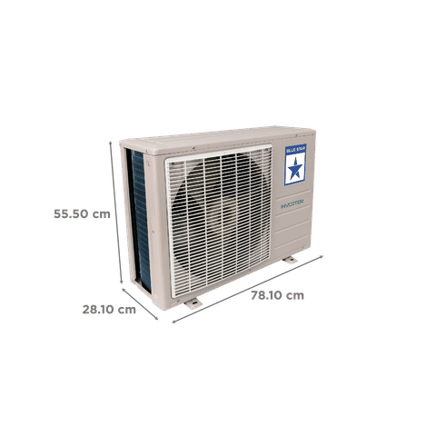 Blue Star FNU 5 in 1 Convertible 1.5 Ton 3 Star Inverter Split AC with Turbo Mode (2022 Model, Copper Condenser, IA318FNU)