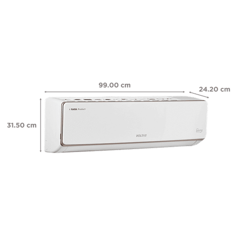 VOLTAS Magnum 5 in 1 Convertible 1.5 Ton 4 Star Inverter Split AC with Anti Dust Filter (Copper Condenser, 184V MEAZSC)