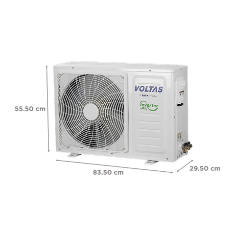 VOLTAS Magnum 5 in 1 Convertible 1.5 Ton 4 Star Inverter Split AC with Anti Dust Filter (Copper Condenser, 184V MEAZSC)