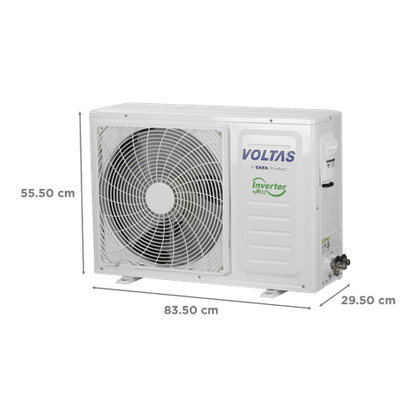 VOLTAS Magnum 1.5 Ton 5 Star Inverter Split AC (6-in-1 Convertible, Copper Condenser, 185V MPAZQ, White)