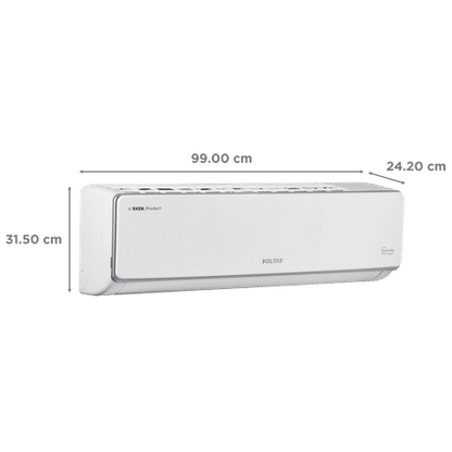 Voltas Executive 1.5 Ton 5 Star Inverter Split AC (Copper Condenser, Triple Filter Protection, 185V EAZS)