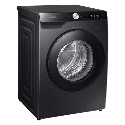 SAMSUNG 8 kg 5 Star Inverter Fully Automatic Front Load Washing Machine (WW80T504DAB1TL, AI Control Display, Black Caviar)