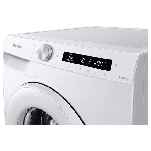 SAMSUNG 7 kg 5 Star Inverter Fully Automatic Front Load Washing Machine (WW70T502NTW/TL, Diamond Drum, White)