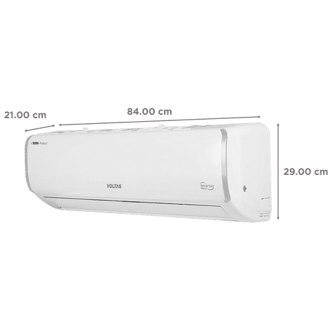 VOLTAS Executive 5 in 1 Convertible 1.1 Ton 3 Star Adjustable Inverter Split AC with Anti Microbial Protection (Copper Condenser, 133V MEAZQ)