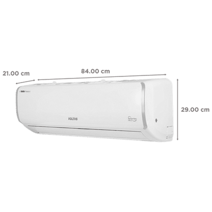 VOLTAS Executive 5 in 1 Convertible 1.1 Ton 3 Star Adjustable Inverter Split AC with Anti Microbial Protection (Copper Condenser, 133V MEAZQ)