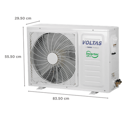 Voltas Classic 2 in 1 Convertible 1.5 Ton 3 Star Adjustable Inverter Split AC with 2 Step Adjustable Mode (Copper Condenser, 183V CAZP)