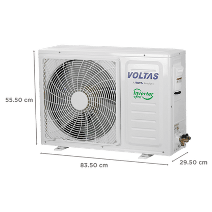 VOLTAS Executive 5 in 1 Convertible 1.5 Ton 5 Star Adjustable Inverter Split AC with Anti Microbial Protection (Copper Condenser, 185V EAZQ)