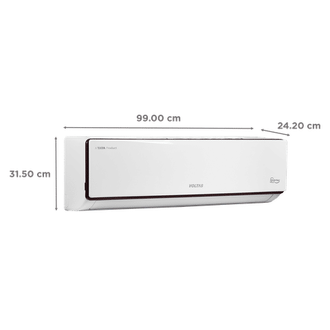 VOLTAS Zenith 2 in 1 Convertible 1.6 Ton 3 Star Inverter Split AC with Anti Bacteria Filter (2021 Model, Copper Condenser, 193V ADJ)