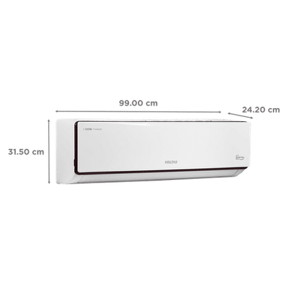 VOLTAS Zenith 2 in 1 Convertible 1.6 Ton 3 Star Inverter Split AC with Anti Bacteria Filter (2021 Model, Copper Condenser, 193V ADJ)