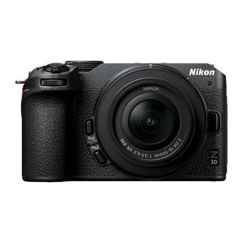 Nikon Z 30 20.9MP Mirrorless Camera (16-50 mm Lens, 23.5 x 15.7 mm Sensor, Dual Microphones)