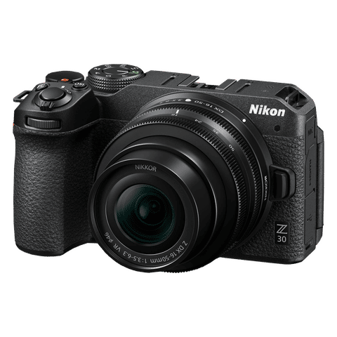 Nikon Z 30 20.9MP Mirrorless Camera (16-50 mm Lens, 23.5 x 15.7 mm Sensor, Dual Microphones)