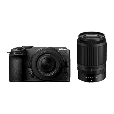 Nikon Z 30 20.9MP Mirrorless Camera (16-50 mm and 55-210 mm Lens, 23.5 x 15.7 mm Sensor, Tiltable Screen)